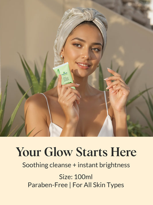 Purique Gentle Exfoliating Face Wash with Beads