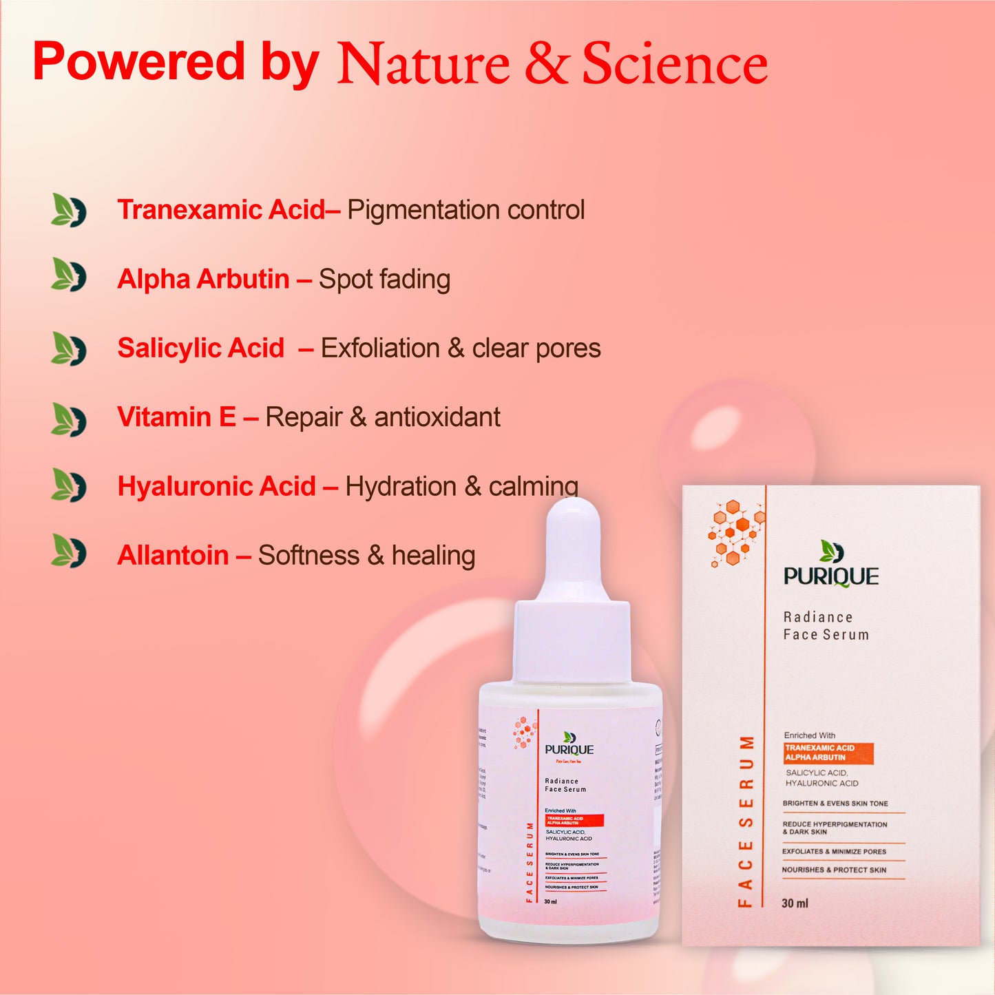 Purique Radiance Face Serum